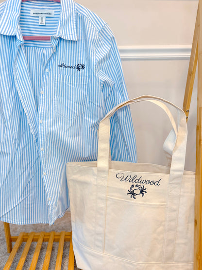 Down the Shore Customizable Oxford Shirt