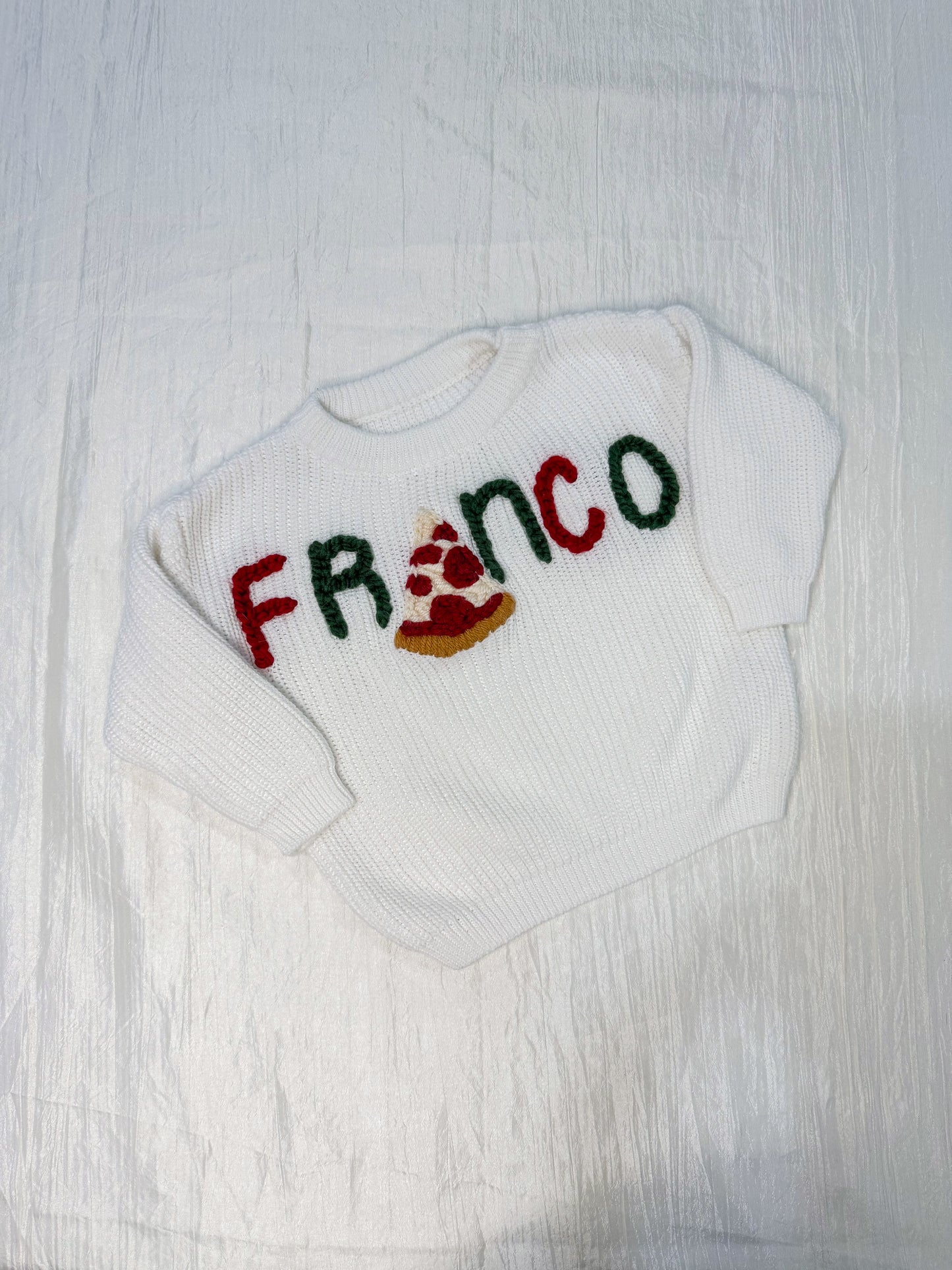 Custom Name Sweater with Add-ons