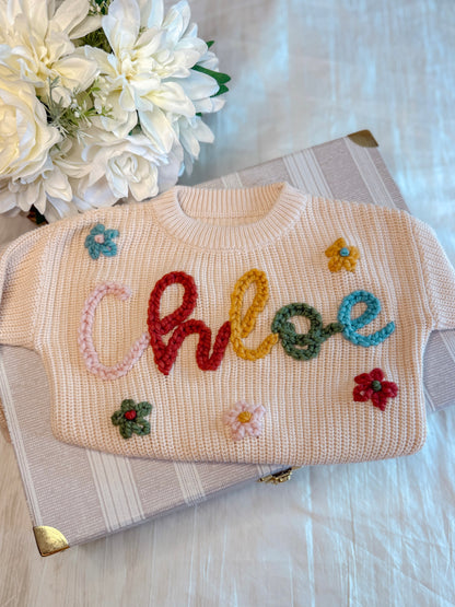 Custom Name Sweater with Add-ons