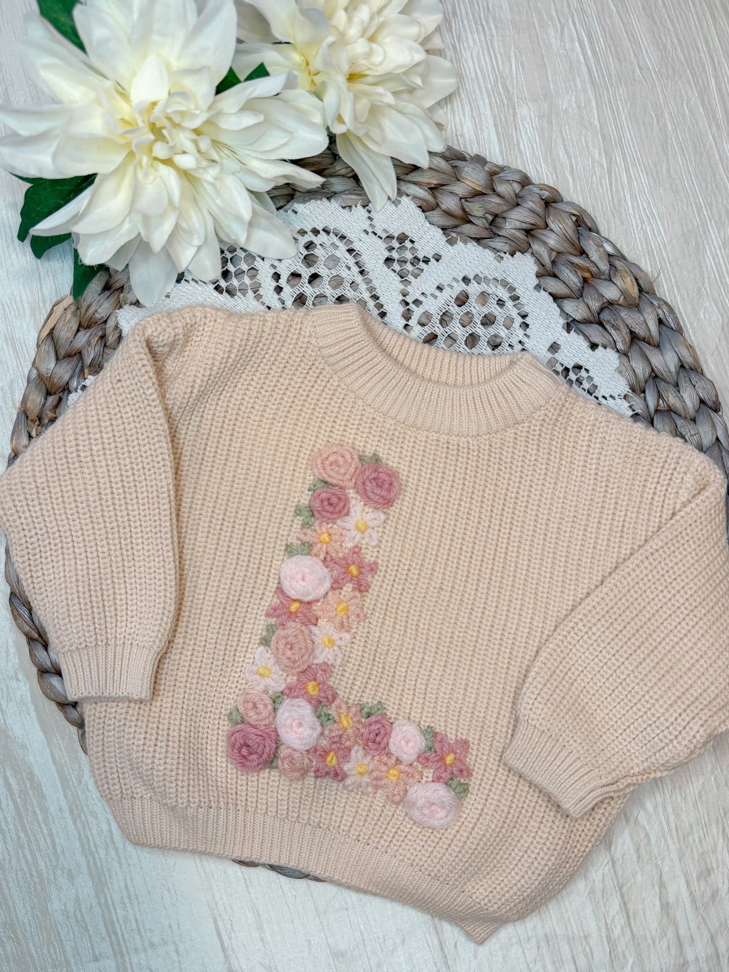 Floral Sweater
