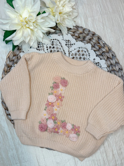 Floral Sweater