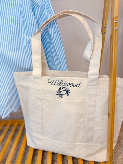 Down the Shore CustomizableBoat Tote