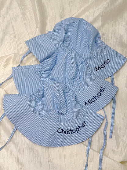 Seersucker Sun Hats