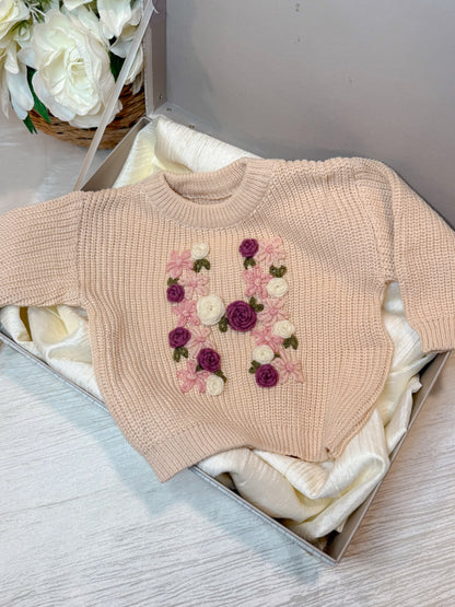 Floral Sweater