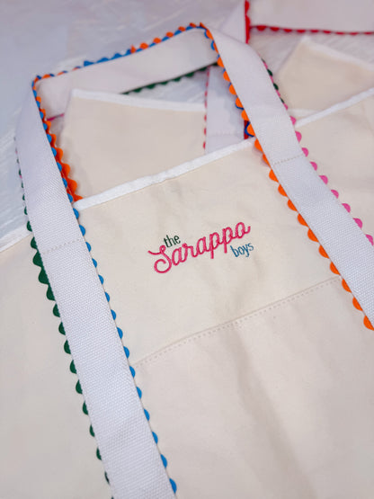 Custom Ric Rack Trim Tote