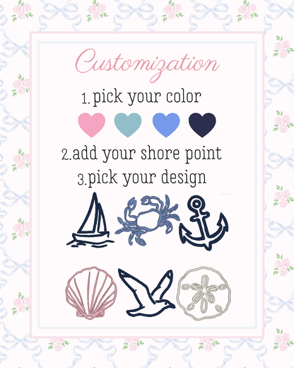 Down the Shore Customizable Oxford Shirt