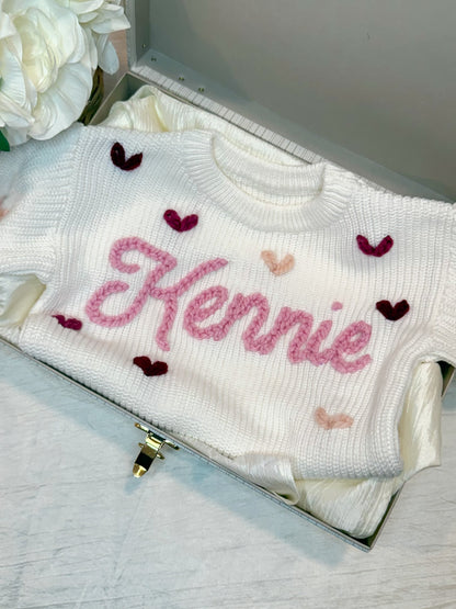 Custom Name Sweater with Add-ons